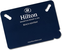 Beach Ashtray for Hilton Hotel in Mauritius